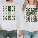 BIg Reds Repeat Camo Green Bow Digital Download