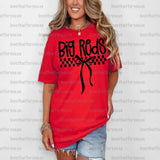 Big Reds Simple Bow PNG Digital Download