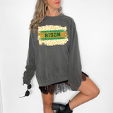 Bison Green/Gold Team Glitter Paint Digital Download