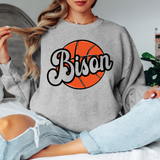 Bison Retro Basketball Digital Download