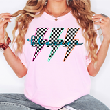 Blazers Retro Bolt Checker Teams Neon Outline Digital Download