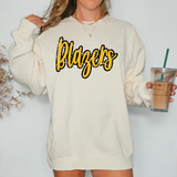 Blazers Crackle Cursive Teams Digital Download