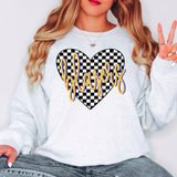 Blazers Retro Checker Heart Digital Download