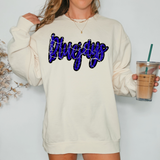 Bluejays Crackle Cursive Teams Digital Download