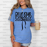 Bluejays Simple Bow PNG Digital Download