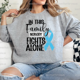 Blue Ribbon In this Family No One Fights Alone Digital Download