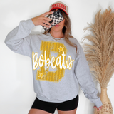 Bobcats Stripes Varsity Team Digital Download
