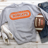 Bobcats Retro Team Oval Digital Download