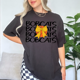 Bobcats Basketball Bow Team Repeat Black Digital Download
