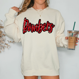 Bombers Crackle Cursive Teams Digital Download