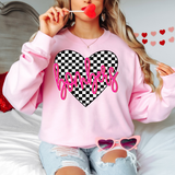 Bombers Valentine Checker Heart Digital Download