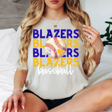 Baseball Blazers Bookworm Repeat Digital Download