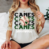 Baseball Canes Bookworm Repeat Digital Download