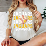 Baseball Jaguars Bookworm Repeat Digital Download