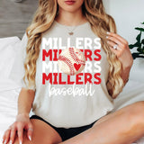 Baseball Millers Bookworm Repeat Digital Download