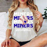 Baseball Miners Bookworm Repeat Digital Download