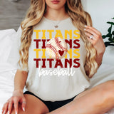Baseball Titans Bookworm Repeat Digital Download