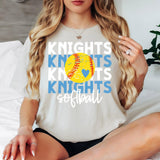 Softball Knights Bookworm Repeat Digital Download