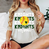 Softball Knights Bookworm Repeat Digital Download