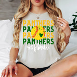 Softball Panthers Bookworm Repeat Digital Download