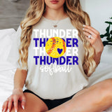 Softball Thunder Bookworm Repeat Digital Download
