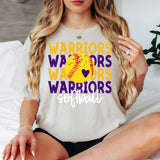 Softball Warriors Bookworm Repeat Digital Download