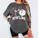 Bowling Grunge Circle Digital Download