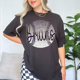 Bruins Baseball Halftone Digital Download