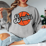 Bruins Retro Basketball Digital Download