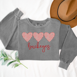 Buckeyes Checker Heart Trio Digital Download