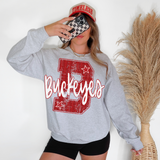 Buckeyes Stripes Varsity Team Digital Download