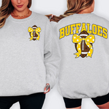 Buffaloes Yellow Football Arched Team Bow Digital Download