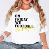 Buffaloes Yellow On Friday We Football Digital Download