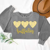 Buffalos Checker Heart Trio Digital Download