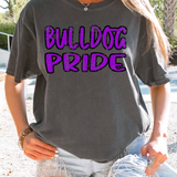 Bulldog Pride Grunge PNG Digital Download