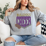 Bulldogs Cheer Glitter Digital Download