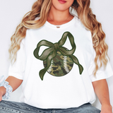 Coquette Camo Baseball Bow Digital Download