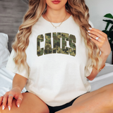 Canes Camo Varsity Curved Digital Download