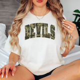 Devils Camo Varsity Curved Digital Download