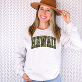 Hawaii Camo Varsity Curved Digital Download