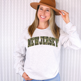 New Jersey Camo Varsity Curved Digital Download