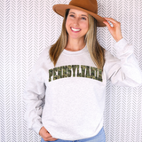 Pennsylvania Camo Varsity Curved Digital Download