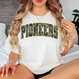 Pioneers Camo Varsity Curved Digital Download