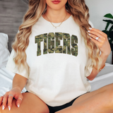 Tigers Camo Varsity Curved Digital Download