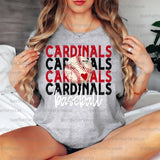Cardinals Baseball Repeating Digital Download