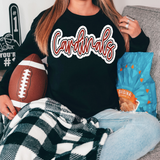 Cardinals Outline Polka Dot Digital Download