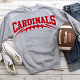 Cardinals Red Football Arched Digital Download