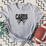 Cards Coquette Checker Bow Digital Download
