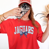 Jaguars Blue Floral Navy Bow Digital Download
