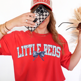 Little Reds Blue Floral Navy Bow Digital Download